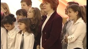 2002.09.17 Мегион. Школа гимназия 5. Присяга гимназистов