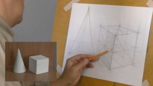 Натюрморт из 2 геометрических тел