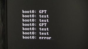 Quick Hackintosh Tip: Boot0: Error 4k Hard Drive Fix