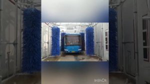 Робот-мойка для автобусов и грузового транспорта