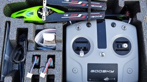 Goosky S1 полет на вертолете RC