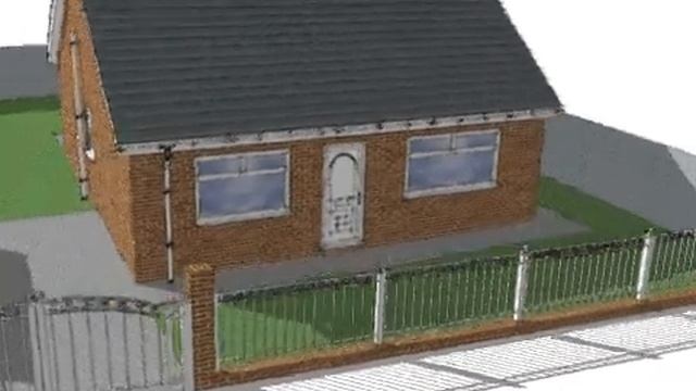 SketchUp Pro 6 - New Build Bungalow