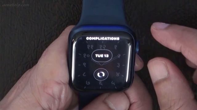 How to customize / add / edit Apple watch faces in series 6 Apple watch