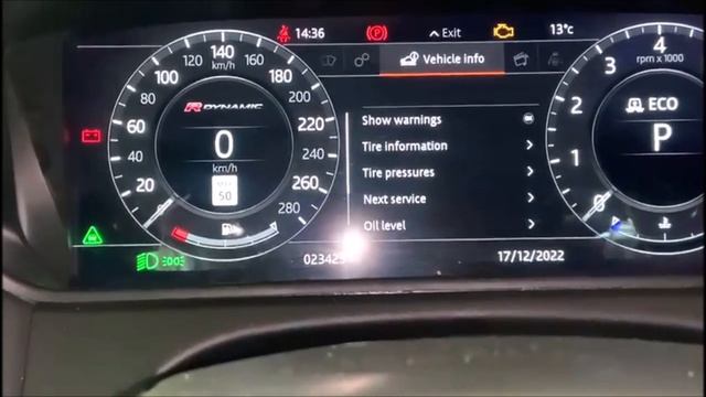 How to check the oil level on 2018 Range Rover Velar смотреть онлайн
