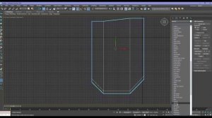 Как сделать нишу для штор в эркере в 3ds Max?