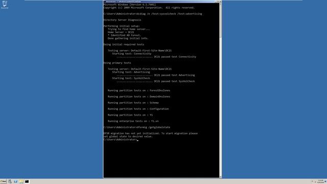 SYSVOL migration from File Replication Service (FRS) to Distributed File System Replication (DFSR)