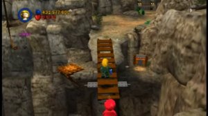 LEGO Indiana Jones PSP 100% Guide Chapter 2 Level 6: Battle on the Bridge [ALL MINIKITS]