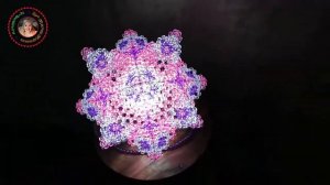 8. Обзор светильника "Букет" - авторский светильник из бусин