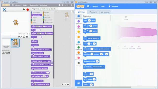 SCRATCH 2 VS SCRATCH 3 смотреть онлайн