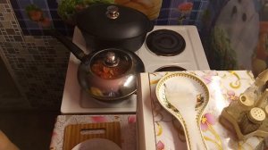 Готовим тушеную картошку с мясом // Быстро и вкусно.//