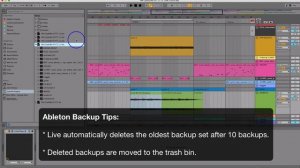 Ableton Live Backup - Recover deleted Ableton project files