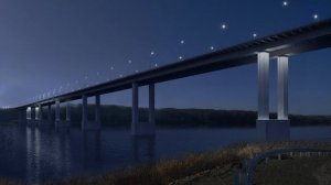 МОСТ ЗВЁЗДНЫЙ/3D Lighting concept video