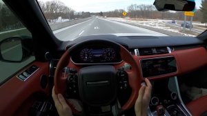 Driving the 575hp Range Rover SVR - This Brutal V8 Sounds INSANE (POV Binaural Audio)