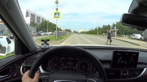 2017 Audi A6 (C7) 2.0 TFSI Quattro S tronic Езда по городу