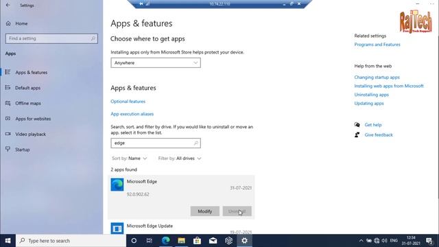 uninstall microsoft edge windows 10 - how to uninstall microsoft edge in windows 11 or windows 10 смотреть онлайн