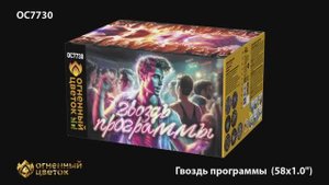 ОС7730 Гвоздь программы (1,0"х 58)