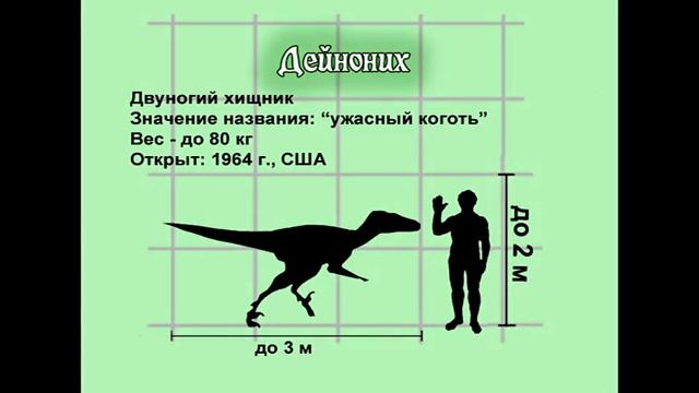 Развивающее видео "Лучик света." Динозавры. Кто такой дейноних?
