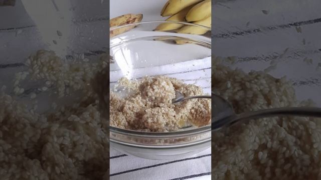Полезное КУНЖУТНОЕ ПЕЧЕНЬЕ без муки. Из двух ингредиентов.