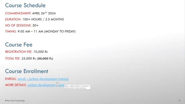 Why to Join our Job Based Python Full Stack Online Realtime training #python #pythontutorial