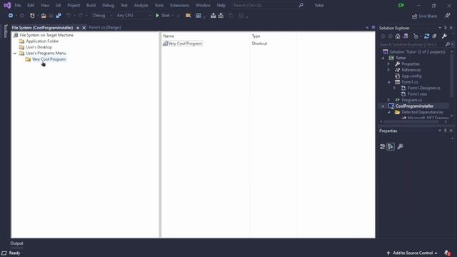 C# Beginner Tutorial: Create a Setup.exe Installer for your C# Application