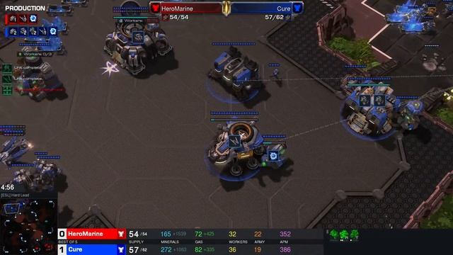 Starcraft II IEM Katowice 2024 Feb11 Cure(T) v HeroMarine(T) Game 1 MAPS - [ESL] Hard Lead смотреть онлайн