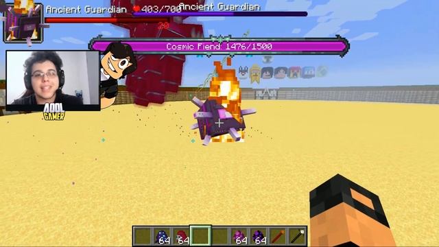 Minecraft: ASTEMIR'S FORESTCRAFT VS MINECRAFT DUNGEONS ! - BATALHA DE MOBS | 1.16.5 смотреть онлайн