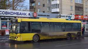 Автобус Scania OmniLink CL94UB (В 351 ХХ 122). Покатушки по Барнаулу.