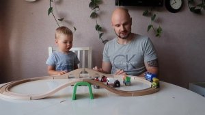 ПОЕЗД НА БАТАРЕЙКАХ ДЛЯ ДЕРЕВЯННОЙ ДОРОГИ ЛИЛЛАБУ / ПОЕЗД ИЗ КИТАЯ / ПОЕЗД ДЛЯ ЖЕЛЕЗНОЙ ДОРОГИ IKEA