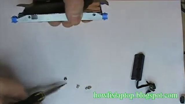 HP dv6 - hdd replacement смотреть онлайн