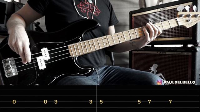 КИНО - Пачка сигарет - KINO / bass cover / playalong with TAB смотреть онлайн