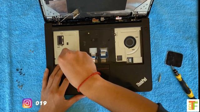 Lenovo ThinkPad E470 Disassembly смотреть онлайн