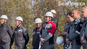 Железная руда, лебеди и связь поколений. На Лебединском ГОКе в Губкине открыли мурал