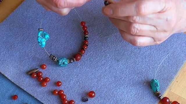Летние украшения в неожиданных сочетаниях камней