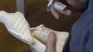 Объемная резьба. Нанесение фактур. Часть 3.