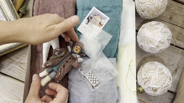 Набор для создания ватной игрушки смотреть онлайн