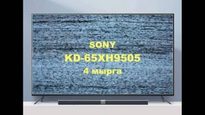 Ремонт телевизора Sony KD-65XH9505. 4 мырга.