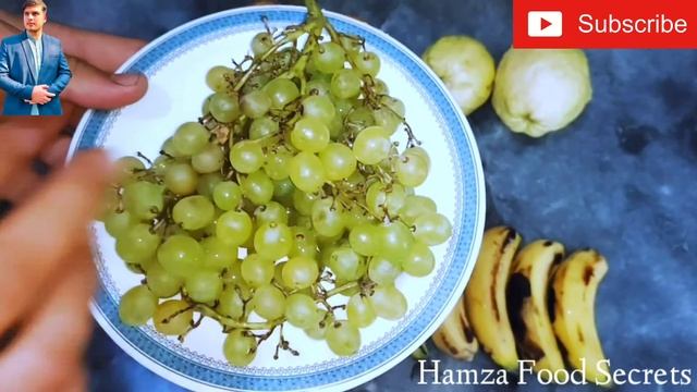 ❤️Fruit Custard Recipe By Hamza Food Secrets.Custred fruit Chat Kisa Banya Urdu & Hindi Full Video.
