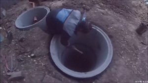 Монтаж септика из бетонных колец в Коломенском районе