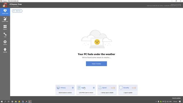How to Improve and Maintain your PCs performance | Using CCleaner Free Version смотреть онлайн