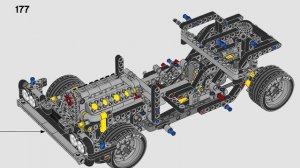 LEGO Technic 42111, Dom's Dodge Charger - building instructions