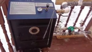 Твердотопливный котел Космос 18 с естественной циркуляцией