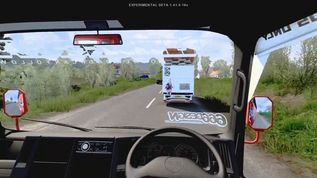 Truck Isuzu NMR Muatan Beras Overload Di Jalur Sukabumi #ETS2TruckModIndonesia смотреть онлайн
