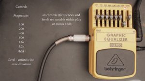 Behringer EQ700 Graphic Equalizer Demo