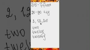 Количественные и порядковые числительные в английском языке