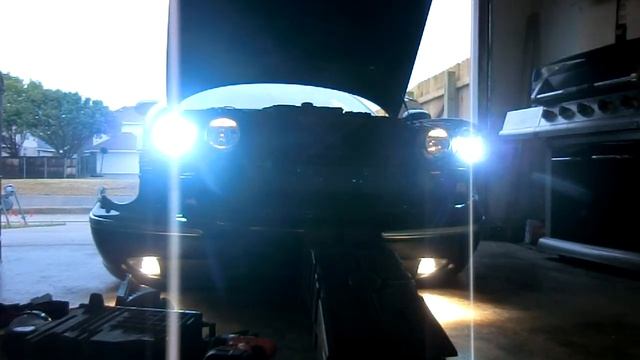Jaguar XJ8 Headlight full Beam Cuts Out Fog Lights - Who Knew?