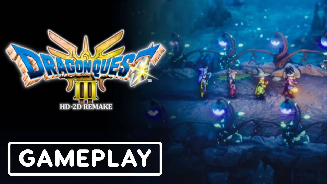 Dragon Quest III HD-2D Remake - Официальный Геймплейный Тизер