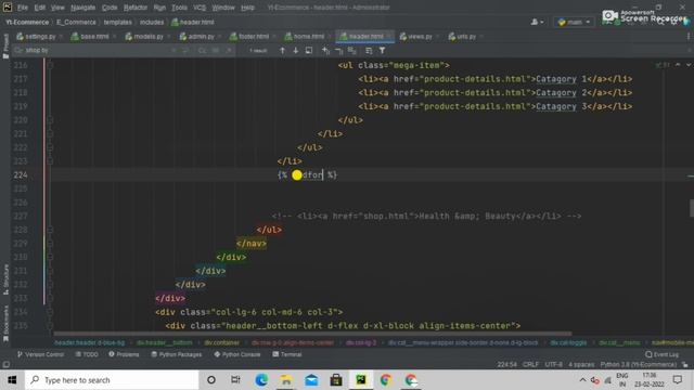 #8 How to Get All Categories in Html File