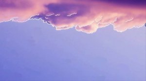 Футаж "Тучка и дождь"