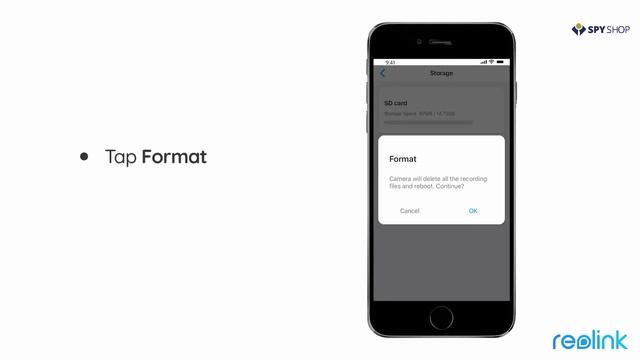 Cum sa formatezi cardul SD dintr-o camera Reolink смотреть онлайн