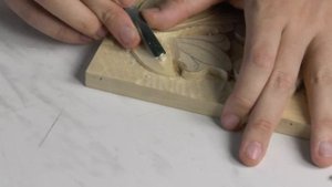 Рельефная резьба. Орнаментальная заставка. Часть 2